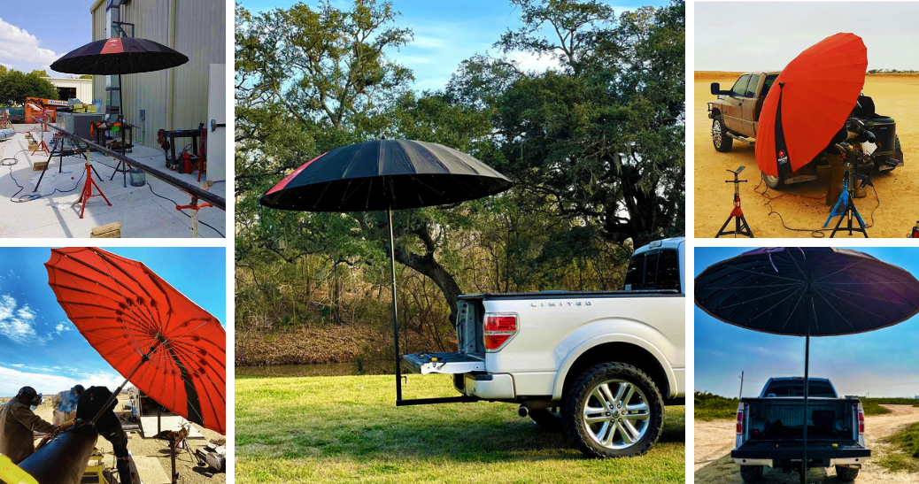 Pipeliners Cloud Umbrellas