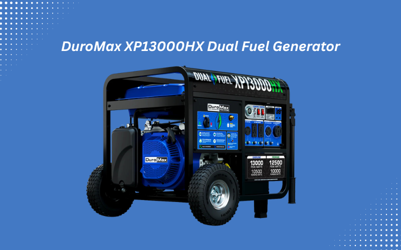 DuroMax XP13000HX Dual Fuel Generator