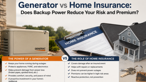 Generator vs Home Insurance: Does Backup Power Reduce Your Risk and Premium?