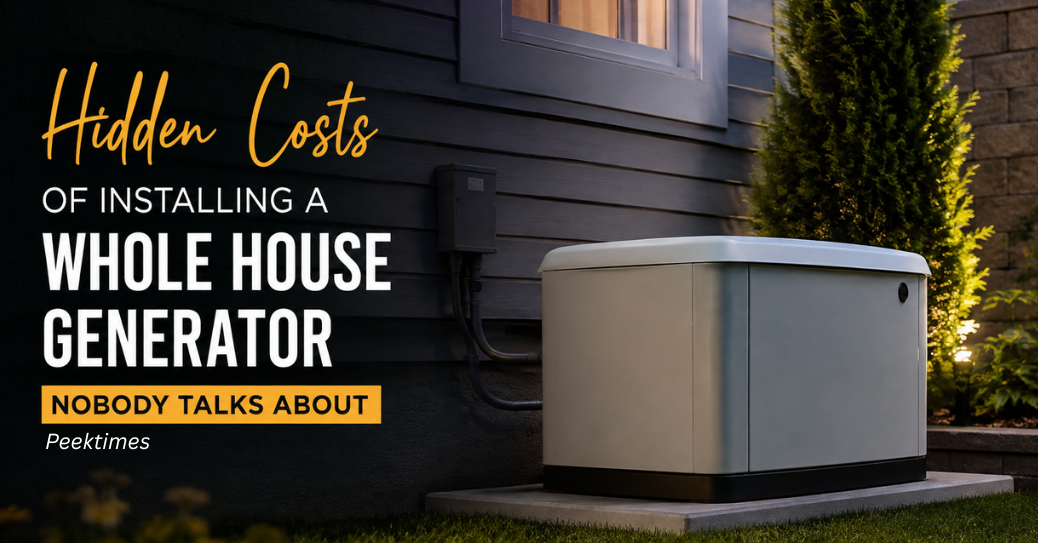 Hidden Costs of Installing a Whole House Generator Nobody Talks About