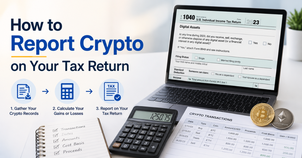 report crypto on your tax return